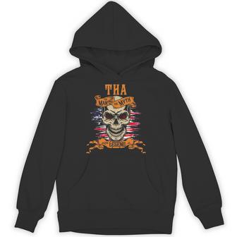 Tha The Man The Myth The Legend Personalized Last Name Hoodie - Thegiftio UK