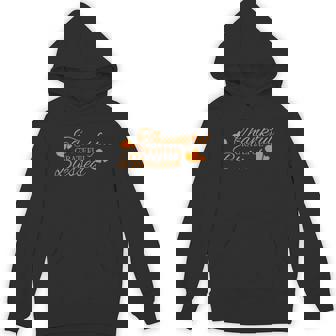 Thankful Grateful Blessed Fall Harvest Thanksgiving Unisex Hoodie - Monsterry