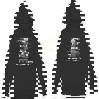 Thug Pug Straight Up Pug Living Life In Jail Unisex Hoodie - Monsterry