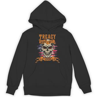 Treacy The Man The Myth The Legend Personalized Last Name Hoodie | Seseable UK