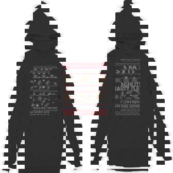 Ugly Christmas Xmas Santa Ladle Crane Operator Job Unisex Hoodie - Monsterry