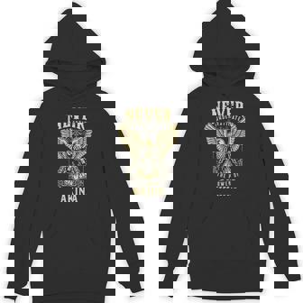 Never Underestimate The Power Of Akina Personalized Last Name Hoodie - Thegiftio UK