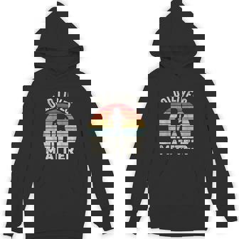 Vintage Retro Old Lives Matter Elderly Unisex Hoodie - Monsterry