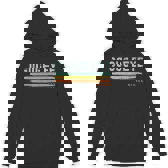 Vintage Stripes Gouge Eye NV Unisex Hoodie - Monsterry