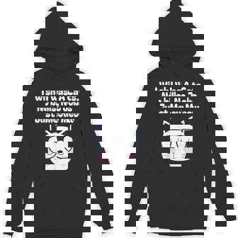 I Wish I Was A Cat No Bills No Jobs Just Meow Meow Unisex Hoodie - Monsterry