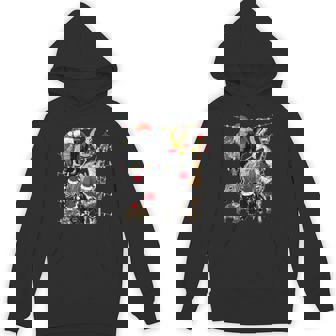 Zoo Animals Christmas Lights Jungle Zookeeper Safari Theme Premium Unisex Hoodie - Monsterry