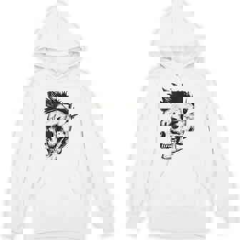 Horror Punk Zombie Mohawk Tank Top Unisex Hoodie - Monsterry