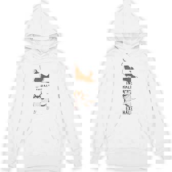 Inhale Exhale Siberian Husky Copper Huskies Dog Yoga Unisex Hoodie - Monsterry