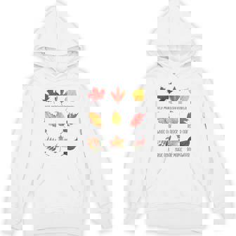 Maple Leaf Autumn Tree Orange Fall Leaves Season For Kids Unisex Hoodie - Monsterry