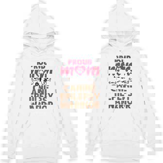 Proud Mom Of a Canine Epilepsy Warrior Dog Seizure Tank Top Unisex Hoodie - Monsterry