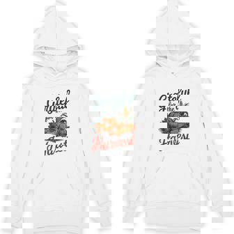 Retro Vintage Grateful For The Harvest Lover Thanksgiving Unisex Hoodie - Monsterry