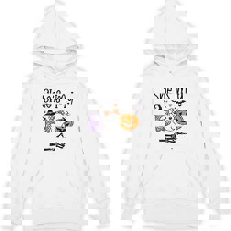 She's My Boo Cute Matching Halloween Pajama Couples Unisex Hoodie - Monsterry