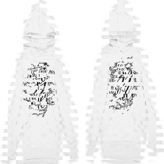 So That Your Joy May Be Full Wildflower Wreath Bible Verse Unisex Hoodie - Monsterry