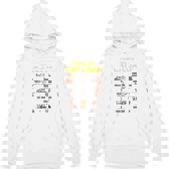 Types Of Cat Loaf Cute Kitten Kawaii Cats Cat Lover Unisex Hoodie - Monsterry