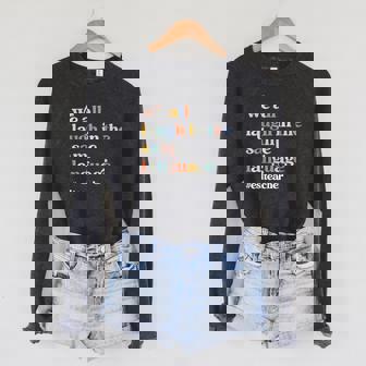 Cute Retro Back To School First Day Esl Teacher Esol Student Sponge Fleece Raglan Crewneck Sweatshirt - Monsterry