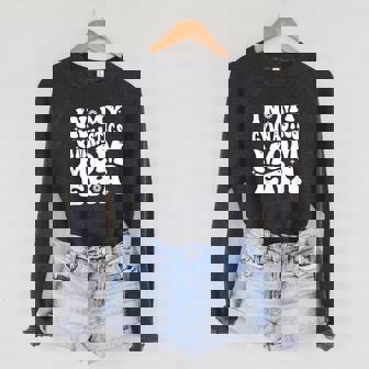 In My Gymnastics Mom Era Gymnast Mom For Womens Sponge Fleece Raglan Crewneck Sweatshirt - Monsterry