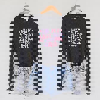 In My Last Day School Era Happy Last Day Of School Teacher Sponge Fleece Raglan Crewneck Sweatshirt - Monsterry
