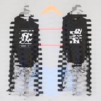 Low Key Vintage Lowkey Graphic Pun Humor Word Gag Raglan Sleeve Sweatshirt - Monsterry