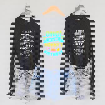 Omg It's My Mommy Birthday Sponge Fleece Raglan Crewneck Sweatshirt - Monsterry