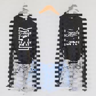 Tattooed Low Life Tattoo Lover And Birthday Sponge Fleece Raglan Crewneck Sweatshirt - Monsterry