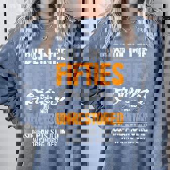Built In The 50S Built In The Fifties 50S Birthday Comfort Colors Sweatshirt - Monsterry