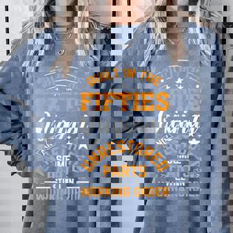 Built In The Fifties Built In The 50S Birthday Comfort Colors Sweatshirt - Monsterry