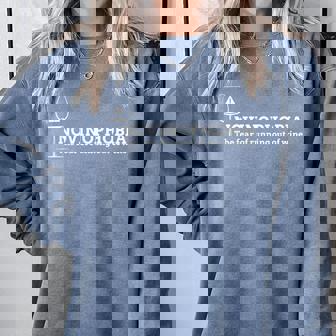 Novinophobia The Fear Of Running Out Of Wine Sommelier Drink Comfort Colors Sweatshirt - Monsterry