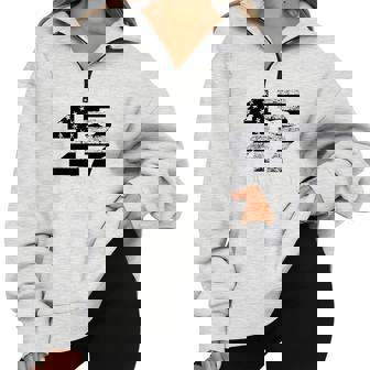 Bruh Christmas Candy Cane For Teen Boys Xmas Bruh Half Zip Oversized Sweatshirt - Monsterry
