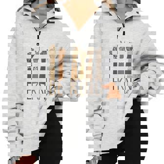 Be Kind Sign Language Hand Talking Teachers Interpreter ASL Half Zip Oversized Sweatshirt - Monsterry