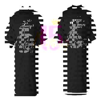 15 Cumpleaños Niña Regalos 15 Años Princesa Corona Niños Camiseta unisex - Regaloses