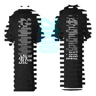 16 Años Chica Chico 2008 Cumpleaños 16 Edition Limitada 2008 Camiseta unisex - Regaloses