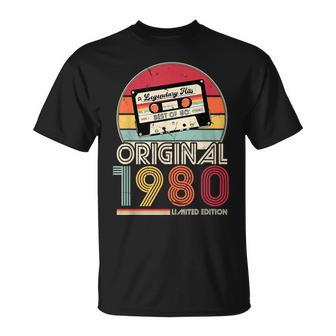 1980Intage Birthday Retrointage S T-Shirt - Geschenkecke