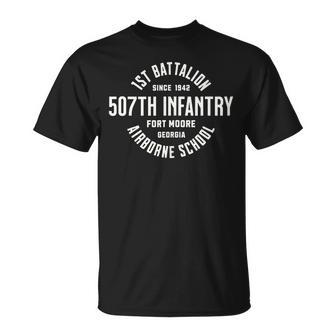 1St Battalion 507Th Infantry Airborne School Military Vet T-Shirt - Monsterry CA