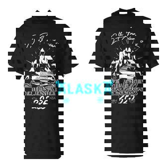 25th Anniversary Wedding Alaska Cruise 2025 Couple Matching T-Shirt - Monsterry