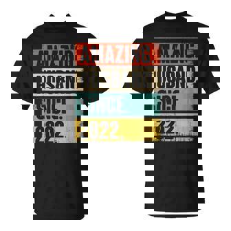 2Nd Year Wedding Anniversary Epic Amazing Husband Since 2022 T-Shirt - Thegiftio UK