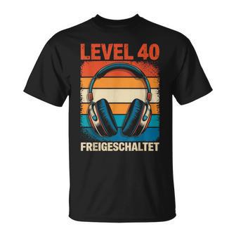 40 Geburtstag Mann Frau 40 Jahre 1984 Deko Lustig Geschenk T-Shirt - Geschenkecke