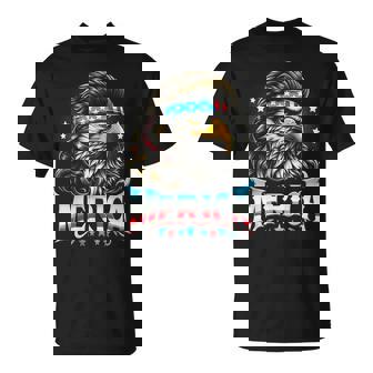 4Th Of July Patriotic Eagle July 4Th Usa Merica T-Shirt - Monsterry