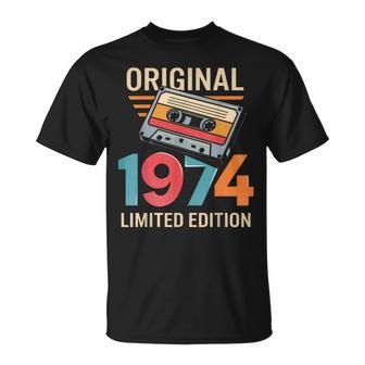 50 Geburtstag Mann Frau 50 Jahre 1974 Deko Lustig Geschenk T-Shirt - Geschenkecke