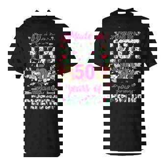 50 Years Old 50Th Birthday Girls Made In 1974 T-Shirt - Thegiftio UK