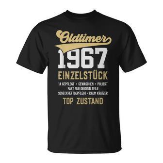 56 Jahre Oldtimer 1967Intage 56Th Birthday T-Shirt - Geschenkecke