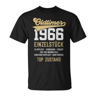 57 Jahre Oldtimer 1966Intage 57Th Birthday T-Shirt - Geschenkecke