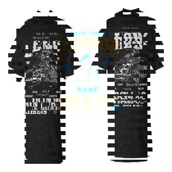 60Th Birthday Man Biker 1964 Motorcycle Chopper T-Shirt - Monsterry