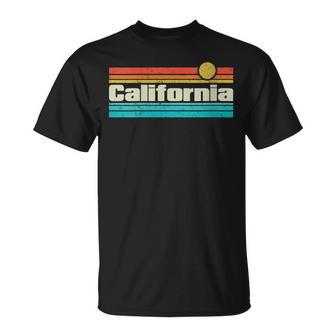 70S 80S Retrointage Ca California T-Shirt - Cadeauxyz