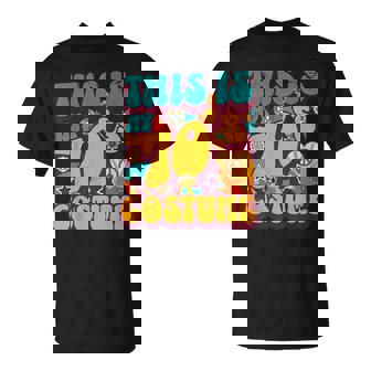 This Is My 70'S Costume 70S Party Outfit Groovy Hippie Style T-Shirt - Thegiftio UK