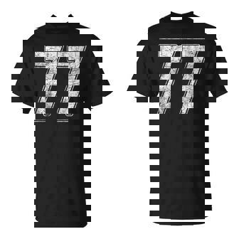 77 Jersey Número 77 Uniforme Mayor Jugador Favorito De Fan Camiseta unisex - Regaloses