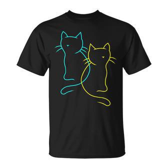 80S 90S Cats Retro Kittenintage Cat Children's T-Shirt - Geschenkecke