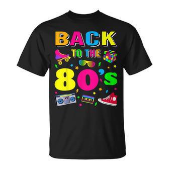 '80S Retro Motto I Love 80'S T-Shirt - Geschenkecke