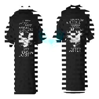 A Big Piece Of My Heart Lives In Heaven And Is My Cousin T-Shirt - Thegiftio