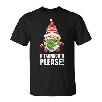 Ä Tännschen Please Weihnachten Tannenbaum T-Shirt - Geschenkecke