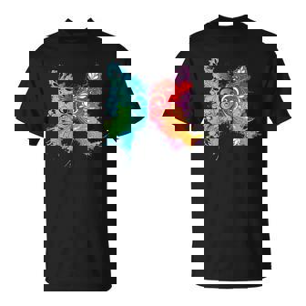 Abstract Butterfly Butterfly Wing T-Shirt - Thegiftio